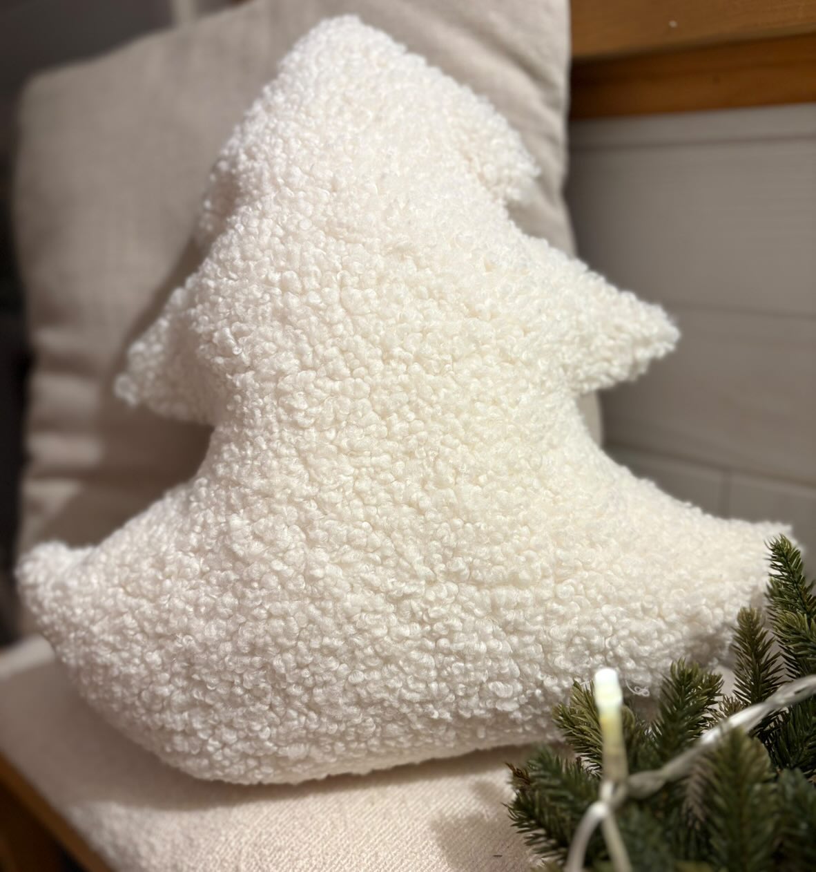 Coussin "sapin festif"