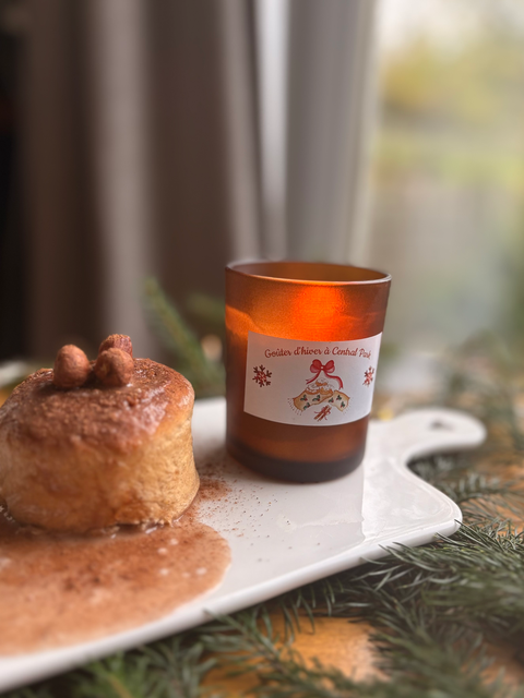 Bougie "Goûter d'hiver à Central Park"