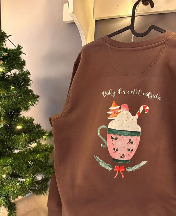 Pulls de Noël "Baby it's cold outside"