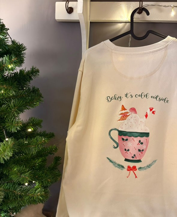 Pulls de Noël "Baby it's cold outside"