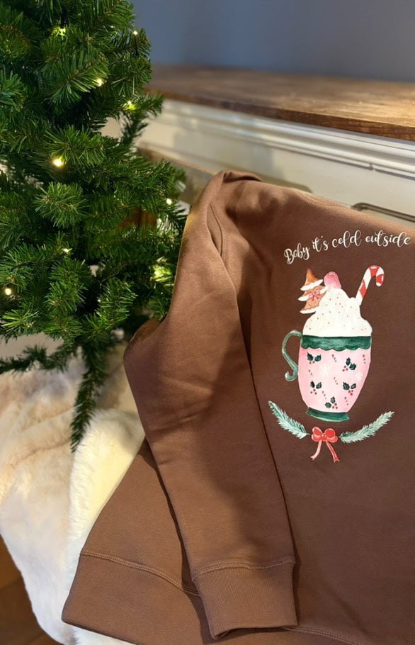 Pulls de Noël "Baby it's cold outside"
