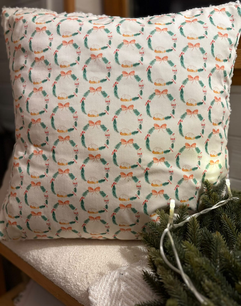 Coussin "Hiver tout doux"