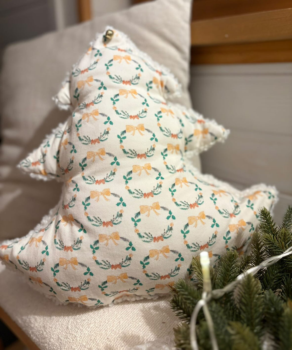 Coussin "sapin festif"