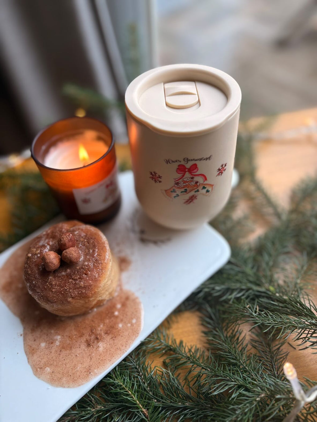 Mug isotherme "Hiver gourmand"