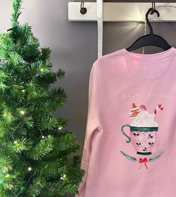 Pulls de Noël "Baby it's cold outside"