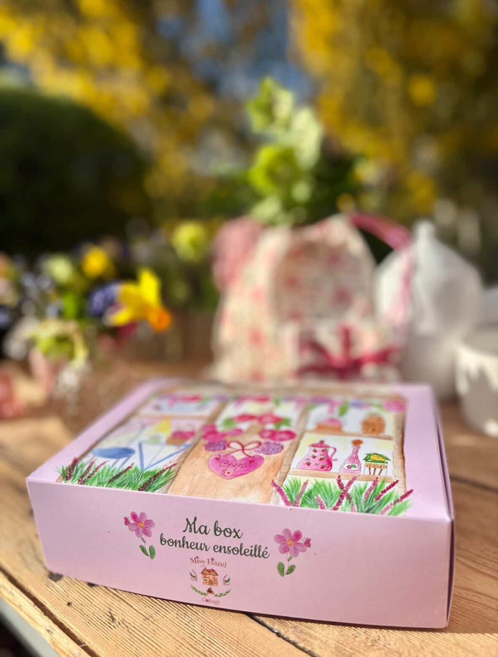 A découvrir 🌸 Ma box bonheur ensoleillé 🌸 Tissu "Bloom & Bakery" 🍰