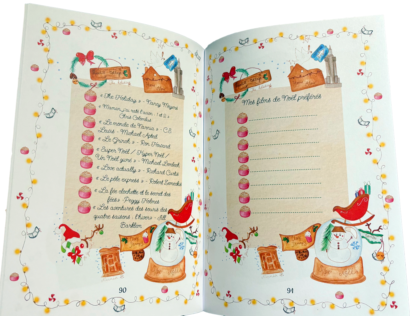 Livre "The Christmas wish book"