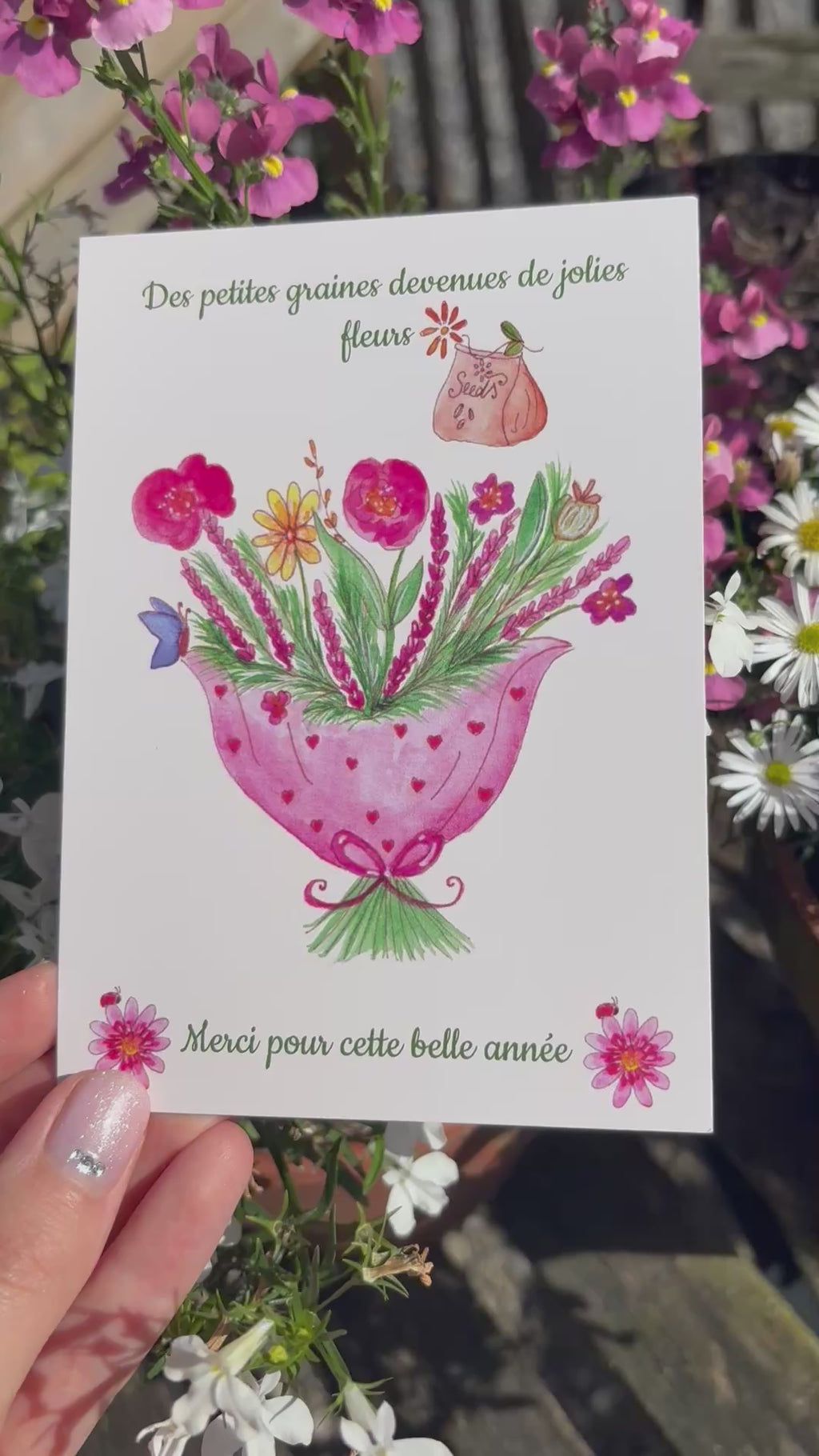 Cartes à offrir pour cette belle année ☀️🌸📝